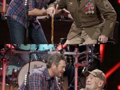 “An Old Soldier Stood Up. And the Entire Hall Held Its Breath.” — The Night Blake Shelton Turned a Concert Into a Moment of History