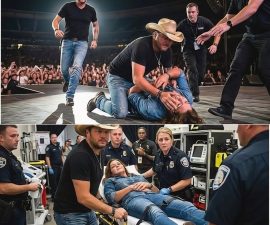 URGENT UPDATE: Panic in Nashville as Gretchen Wilson Collapses Mid-Performance — Blake Shelton Shares Emotional Update on Her Health Battle