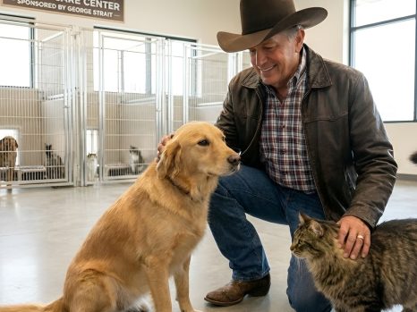 BREAKING: George Strait Launches $1 Million Pet Rescue Sanctuary