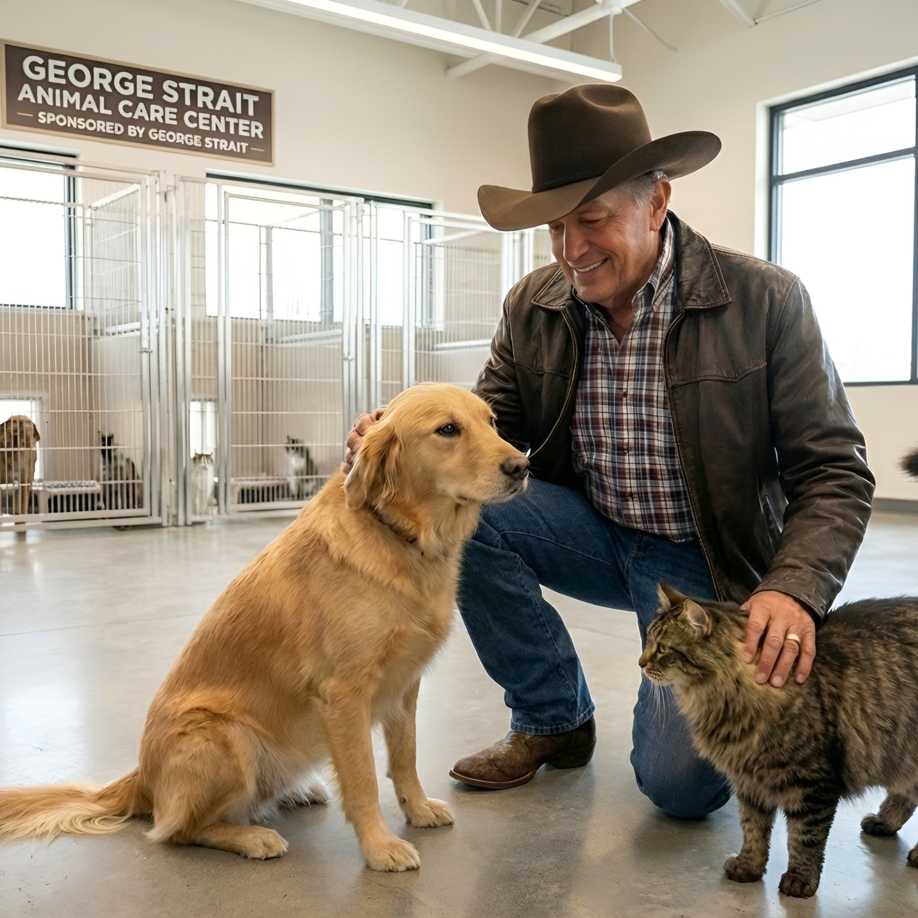 BREAKING: George Strait Launches $1 Million Pet Rescue Sanctuary