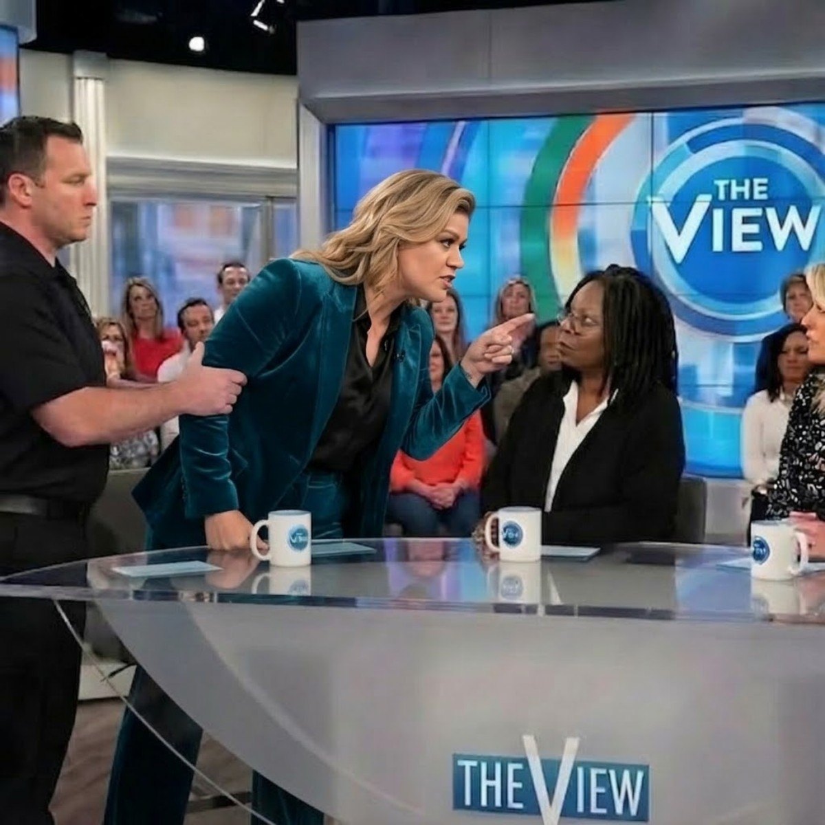 🎤 When Daytime TV Turned Volcanic: The Moment Kelly Clarkson Lit Up The View — and Refused to Be Silenced