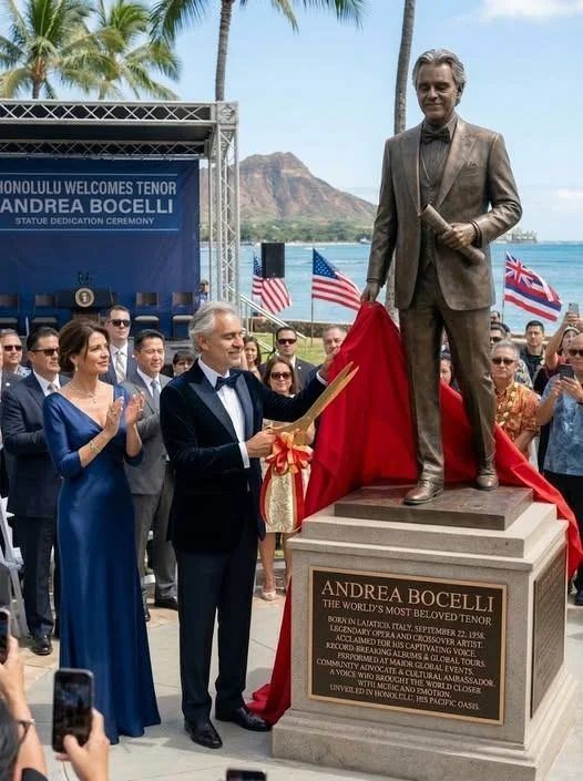 A HOMELAND TRIBUTE TO GREATNESS: THE RISE OF A BRONZE SYMBOL HONORING ANDREA BOCELLI