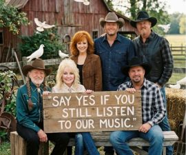 WHEN LEGENDS SHARED ONE STAGE — DOLLY PARTON, REBA MCENTIRE, GARTH BROOKS, BLAKE SHELTON, TRACE ADKINS, AND WILLIE NELSON TURN NASHVILLE INTO A LIVING TRIBUTE