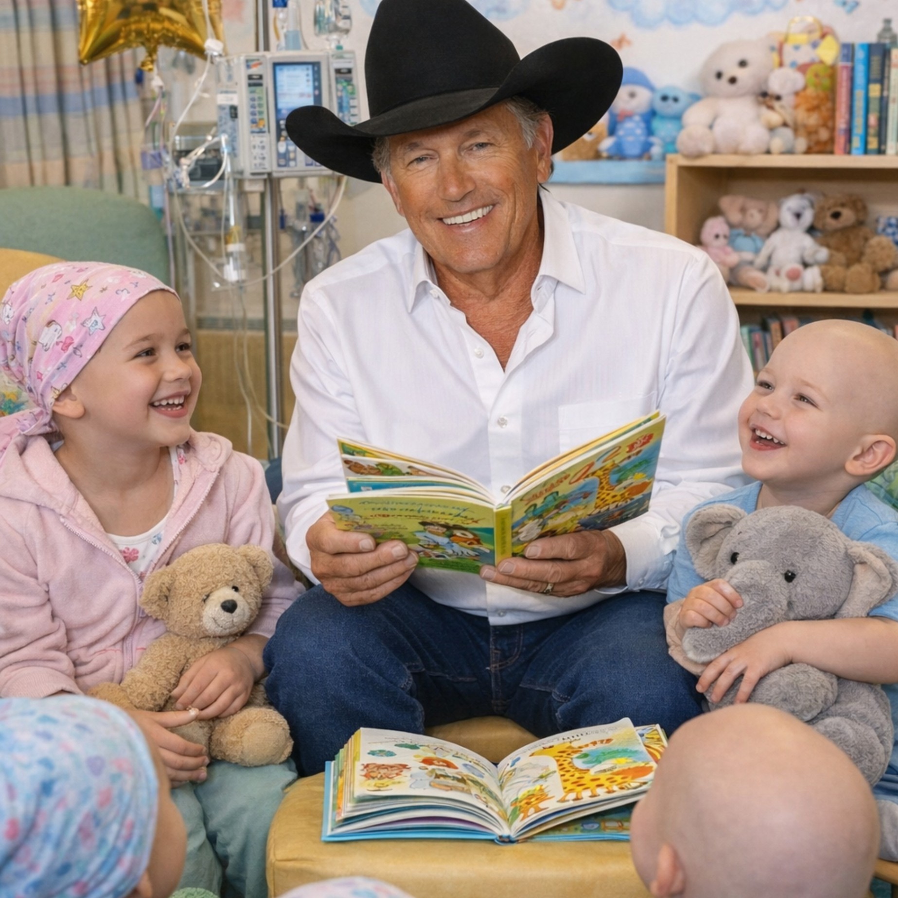 George Strait Brings Joy Beyond the Stage: A Heartwarming Visit to CHOC That’s Touching the World