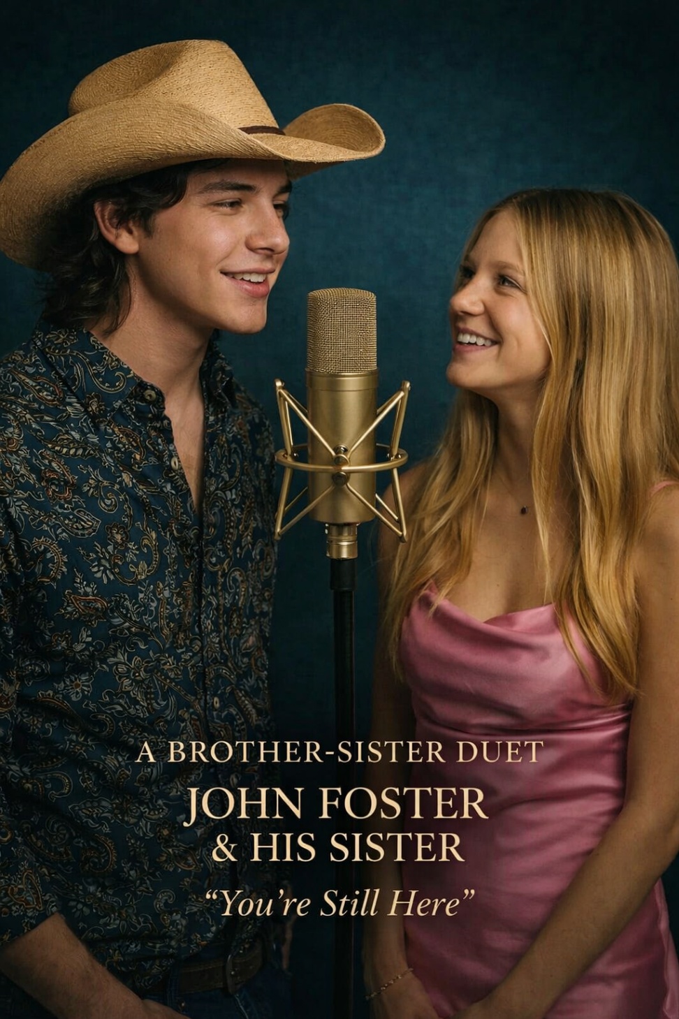 “Echoes of Love”: John Foster and His Sister Reveal a Hidden Generational Duet — Where Grit Meets Grace