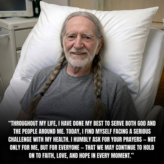 🙏 Heartwarming Update: Willie Nelson Shares Emotional Message After Medical Treatment — “I’m Still Here, Still Singing”