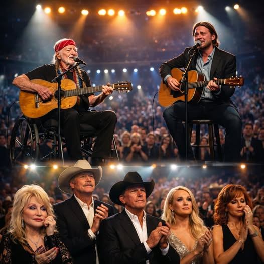 A Father, A Son, And A Moment That Stopped Time: Willie Nelson’s Emotional 2026 Performance Leaves Millions in Tears