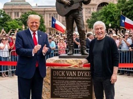 🌟 Hollywood Honors a Legend: Dick Van Dyke Immortalized in Bronze as Los Angeles Celebrates a Timeless Icon