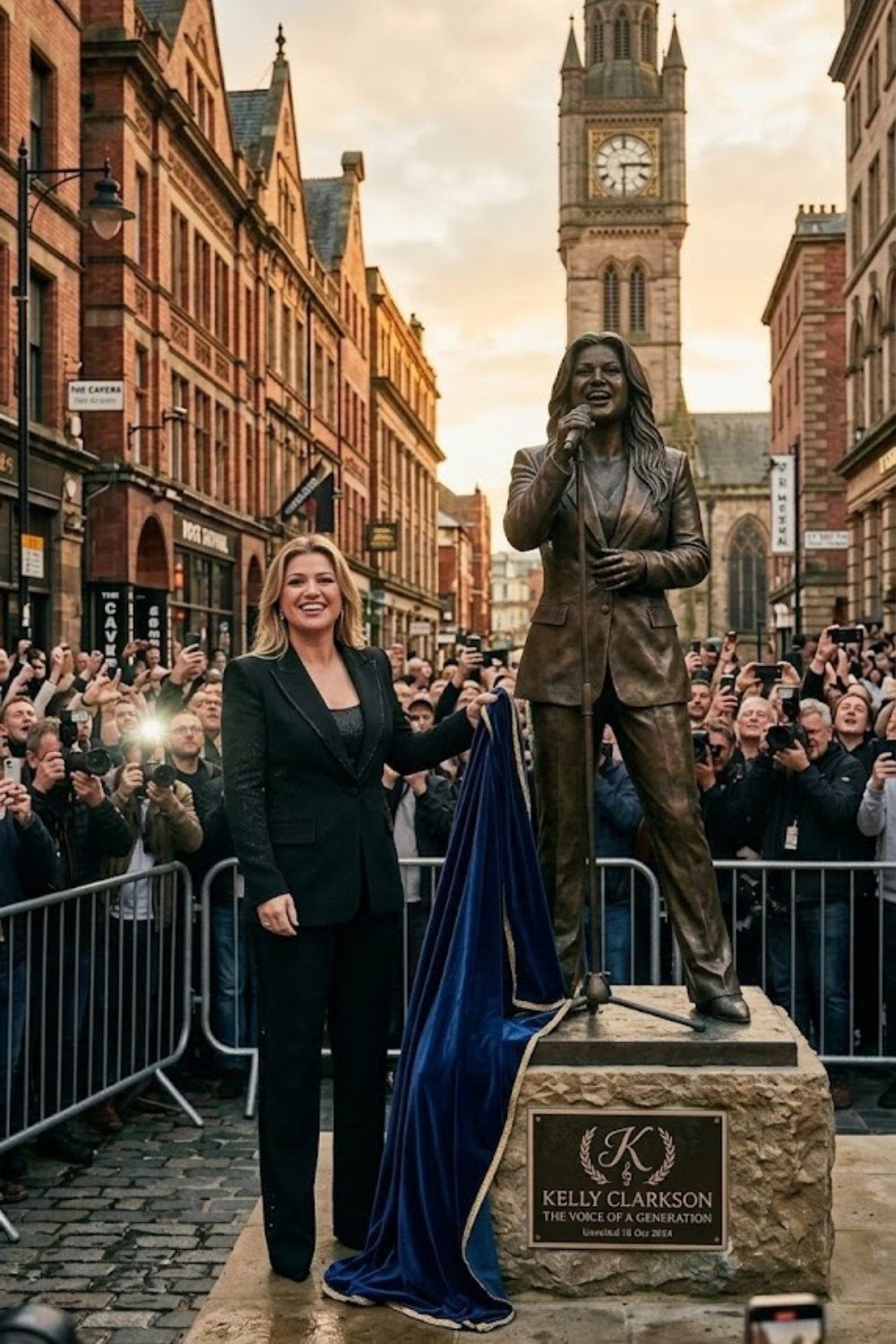 The Pop Icon Who Gave Voice to a Generation Now Stands in Bronze