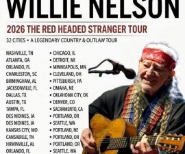 🚨 LEGEND RETURNS: Willie Nelson Announces 2026 “The Red Headed Stranger” Tour — A Historic Comeback Fans Have Been Waiting For