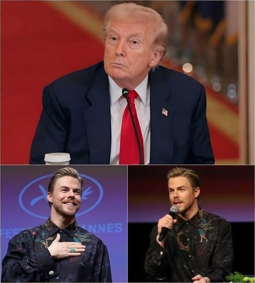 🔥 TV SHOCKER: Derek Hough Sparks Nationwide Debate After Challenging Trump’s “Genius” Narrative Live On Air