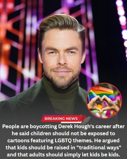 🔥 BACKLASH BUILDS: Derek Hough Faces Growing Boycott Calls After Controversial Remarks