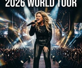 💥 BREAKING: Kelly Clarkson Officially Announces Her 2026 World Tour — A Powerful Comeback Fans Have Been Waiting For