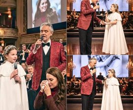 “MUM… WE’LL ALWAYS STAND BY YOU…” — Princess Charlotte’s Heart-Melting Words That Left Catherine in Tears During a Powerful Moment with Andrea Bocelli