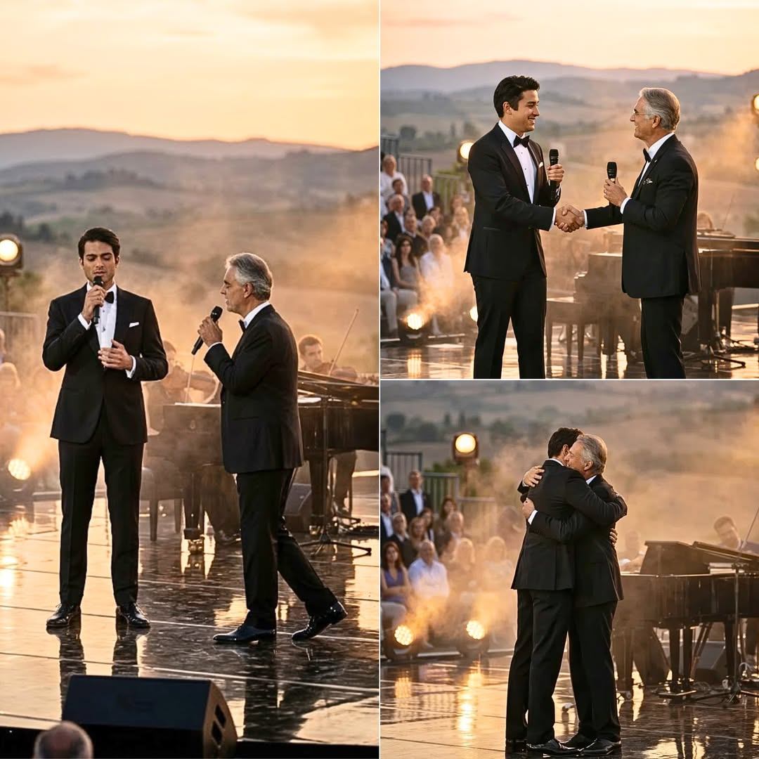 🔥 “DAD… THIS SONG IS MY WAY OF SAYING THANK YOU FOR EVERYTHING YOU ARE TO ME…” — Matteo Bocelli & Andrea Bocelli Create a Heart-Stopping Father–Son Duet That Left the World in Silence