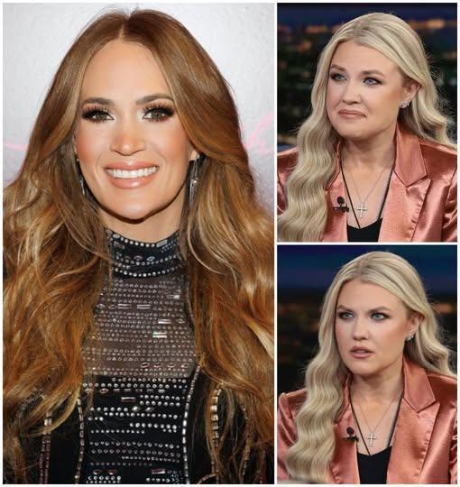 “Sit Down, 43-Year-Old Singer”: Erika Kirk’s Shocking Jab at Carrie Underwood Sparks a Moment That Stunned the Entire Nation