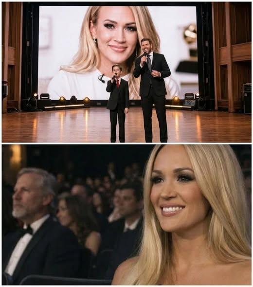 “She Didn’t Applaud. She Didn’t Sing. Carrie Underwood Froze as Her Family Performed — And the Silence Spoke Louder Than Any Ovation”