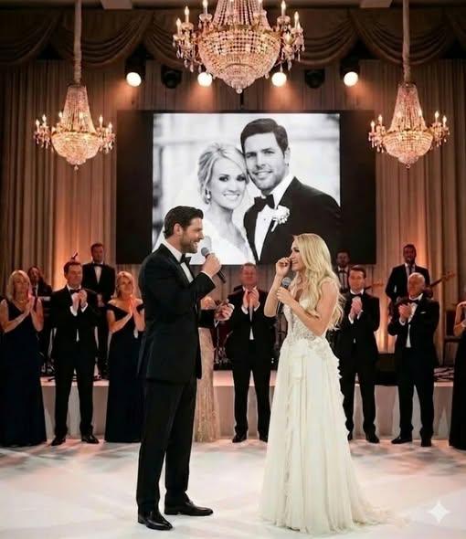 “He Couldn’t Hold Back the Tears: Carrie Underwood’s Emotional Tribute to Her Husband Left Millions Speechless”