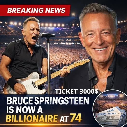 “At 74, Bruce Springsteen Hits Billionaire Status — And the Journey Was Anything But Quiet”
