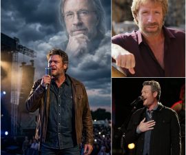 A Night of Silence and Song: Blake Shelton’s Emotional Tribute Resonates Across a Stadium