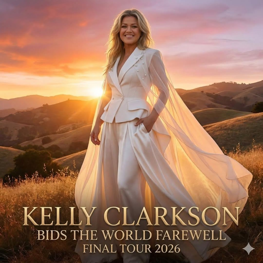 🎤 Kelly Clarkson Says Goodbye to the Stage: A Final World Tour to Celebrate a Legacy That Changed Music Forever