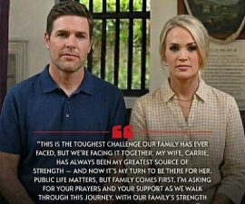 “A Nation in Tears: Carrie Underwood’s Heartbreaking Announcement That Stopped Time”