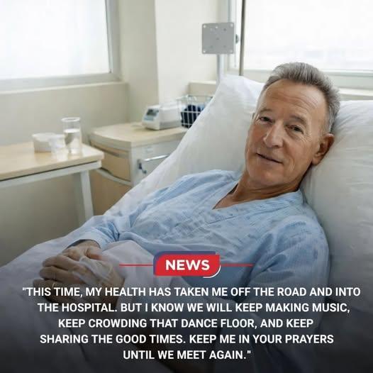 “A Quiet Strength Returns: Bruce Springsteen Shares a Hopeful Message After His Health Battle”