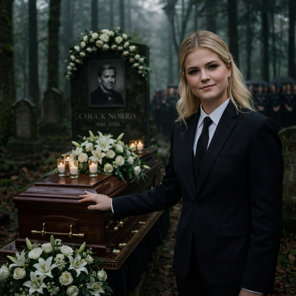 Darci Lynne Pays Emotional Tribute at Funeral of Martial Arts Legend Chuck Norris, Honors a Life That Defined Strength, Discipline, and Hollywood Heroism