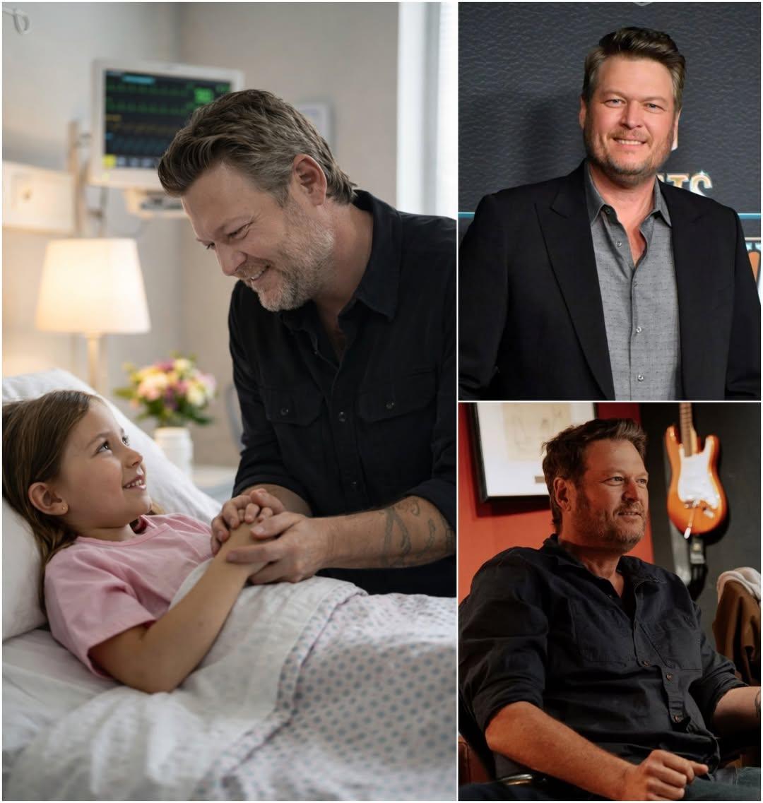 The Quiet Visit That Meant Everything: Blake Shelton and a Little Girl’s Final Wish