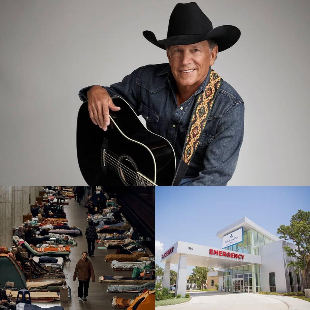 George Strait Opens a Fully Free Hospital for the Homeless — “This Is the Legacy We Choose to Leave”