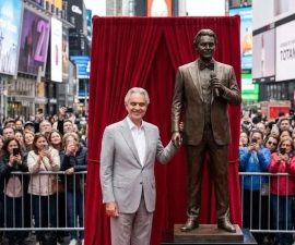 “The First Music Legend to Stand in Bronze on the Walk of Fame” — The Day Andrea Bocelli Became More Than a Name on the Ground"