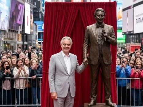 “The First Music Legend to Stand in Bronze on the Walk of Fame” — The Day Andrea Bocelli Became More Than a Name on the Ground"