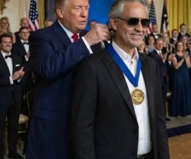 CONGRATULATIONS: Andrea Bocelli Honored at the Kennedy Center — A Night of Prestige, Grace, and an Unexpected Moment of Humor