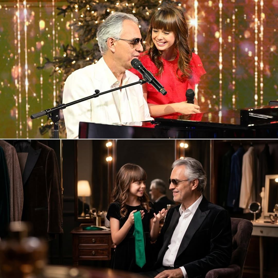 He Sees the Colors Through Her Heart: The Night Andrea Bocelli Wore a “Forbidden Color” — and the World Felt It.