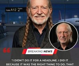 🚨 BREAKING NEWS: Willie Nelson Stuns Entire Flight with Quiet Act of Kindness — What Happened Next Left Passengers in Tears