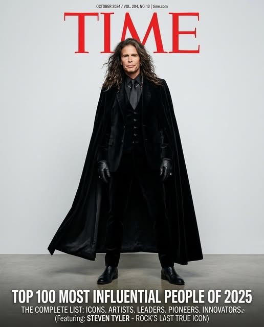🔥 CONGRATULATIONS: Steven Tyler Named One of TIME Magazine’s 100 Most Influential People in Music — But the Untold Story Behind This Triumph Is Shocking the Industry
