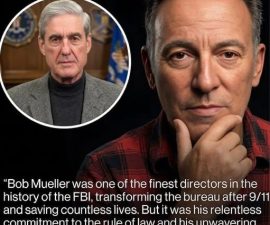 🕊️ A Moment of Respect: Bruce Springsteen’s Words Reflect a Nation’s Gratitude for a Life of Service