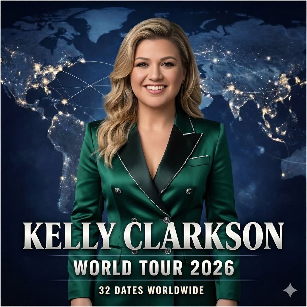 Kelly Clarkson Steps Into a Global Moment — And It Feels Timeless