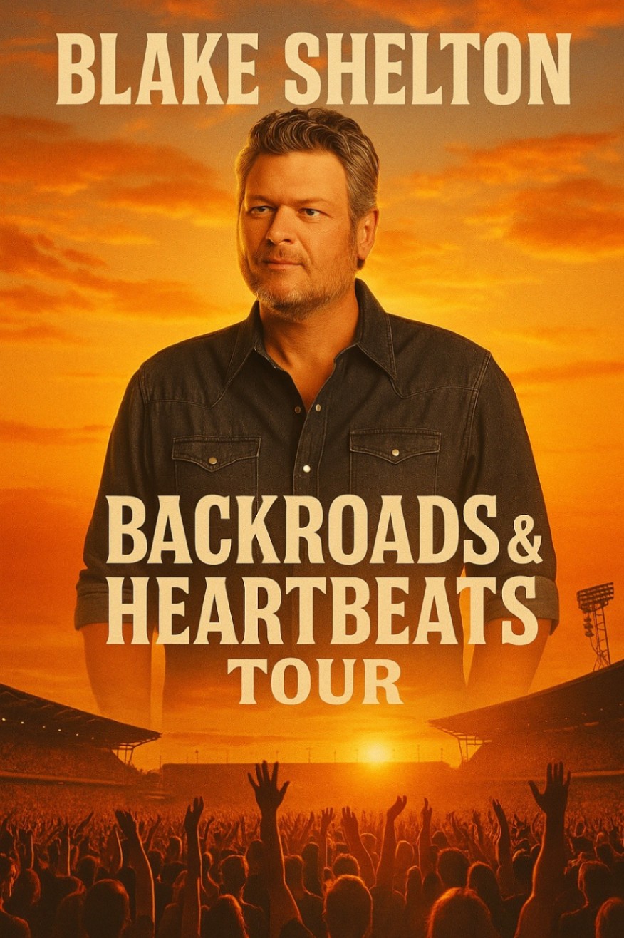 🎤 Blake Shelton Returns to the Stage at 49: A Country Icon’s Next Chapter Begins with the “Backroads & Heartbeats Tour”