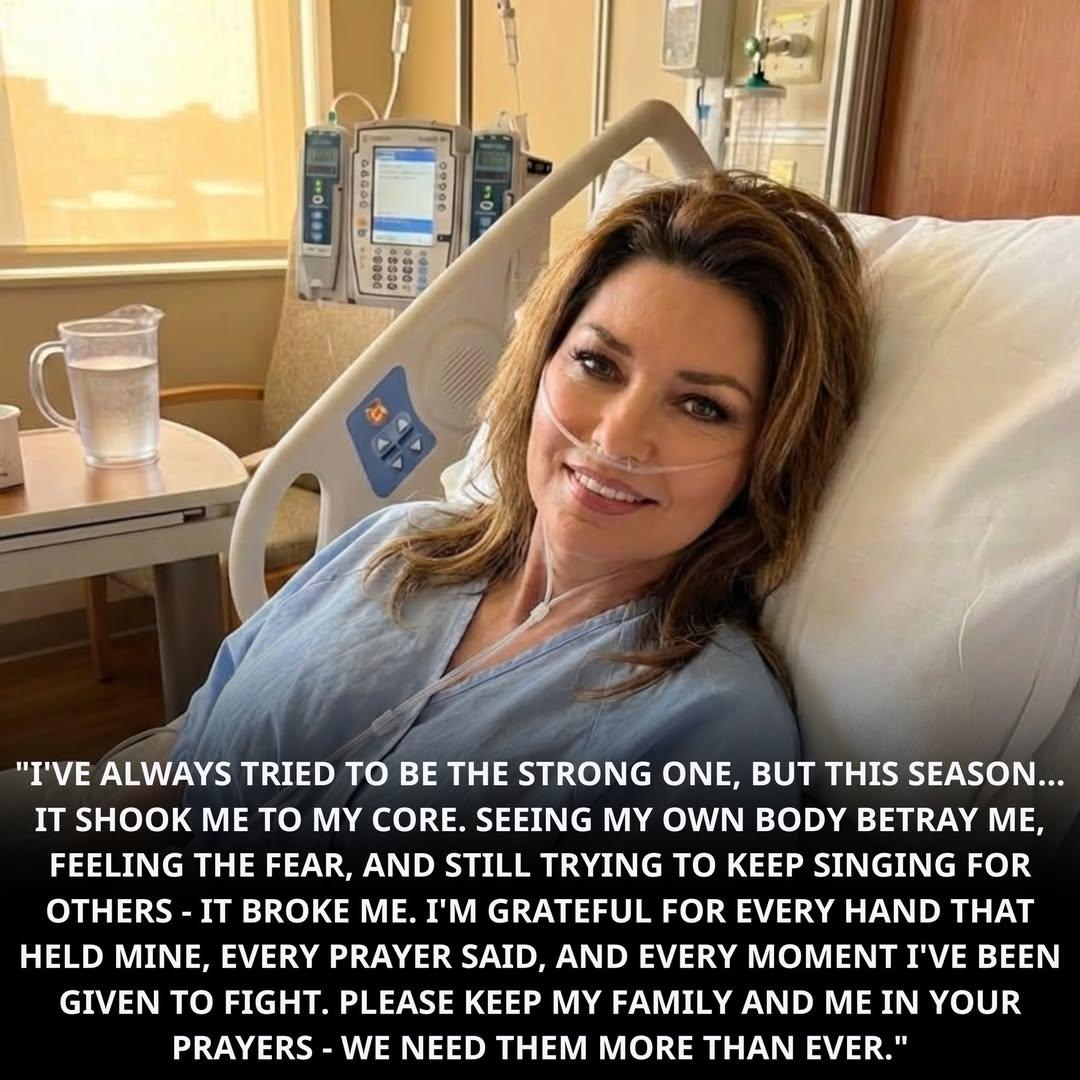 Shania Twain Breaks Silence on a “Scary” Health Moment — Fans Rally Around Country Legend After Private Procedure