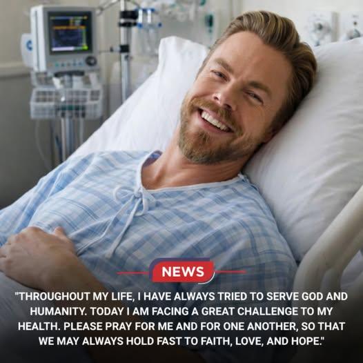 💙 POSITIVE UPDATE: Derek Hough Shares Heartfelt Message After Medical Treatment — A Moment of Strength, Gratitude, and Hope