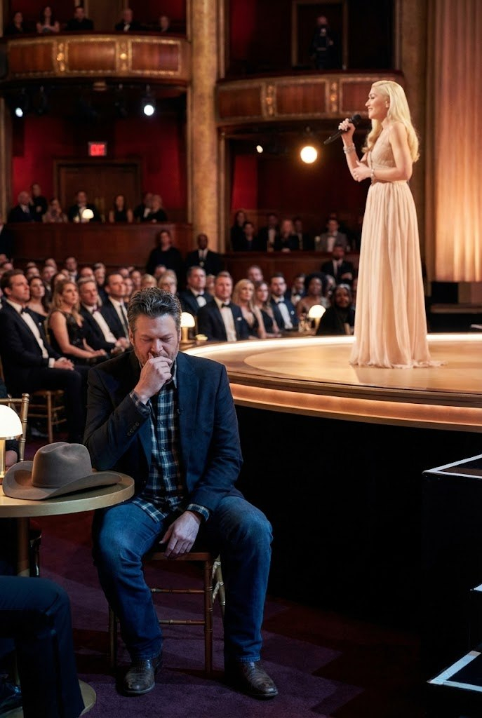 When the Music Fell Silent, Love Took the Stage: Gwen Stefani Sings Blake Shelton’s Story Back to Him