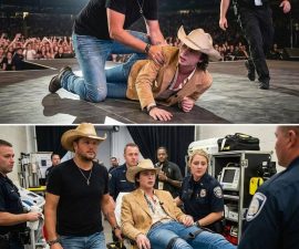 URGENT UPDATE: Panic Sweeps Nashville Arena as Rising Star John Foster Collapses — Blake Shelton Breaks Silence with Emotional Message
