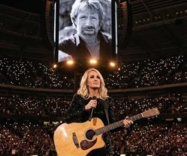 THE WORLD STOPS: Carrie Underwood Breaks Down in Emotional Tribute to Chuck Norris That Leaves Millions Speechless