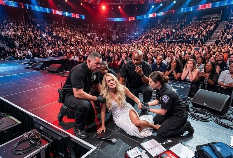 🚨 BREAKING: Global Broadcast Turns Into Nightmare as Carrie Underwood Collapses On Stage in Front of Millions