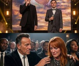 🎤 “HE DIDN’T MOVE”: Bruce Springsteen’s Silent Reaction as His Children Sang “Trustfall” Leaves Audience Breathless