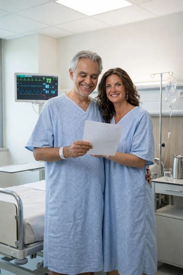 GOOD NEWS from Maestro Andrea Bocelli: A Heartfelt Update After Surgery Brings Hope to the World