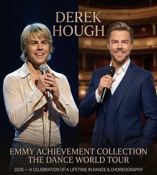🚨 “25 YEARS IN MOTION”: Derek Hough Announces 2026 World Tour to Celebrate a Legacy in Dance