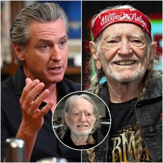 🚨 “NINE SECONDS THAT CHANGED EVERYTHING?”: Viral Claim About Lawsuit Involving Gavin Newsom and Willie Nelson Raises Serious Questions