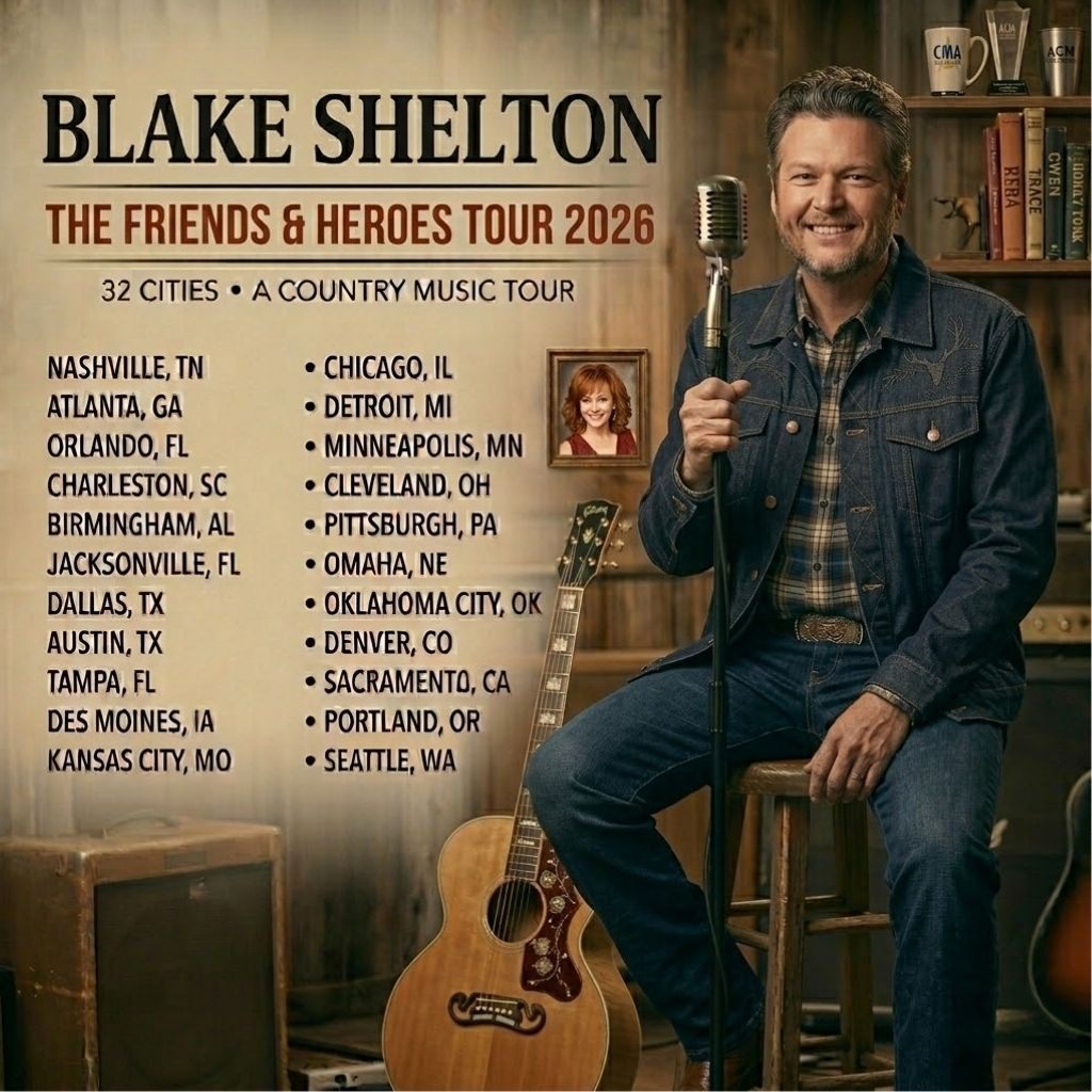 💥 BOOM! BLAKE SHELTON IS BACK — AND THE HEARTLAND IS ELECTRIFIED! 💥